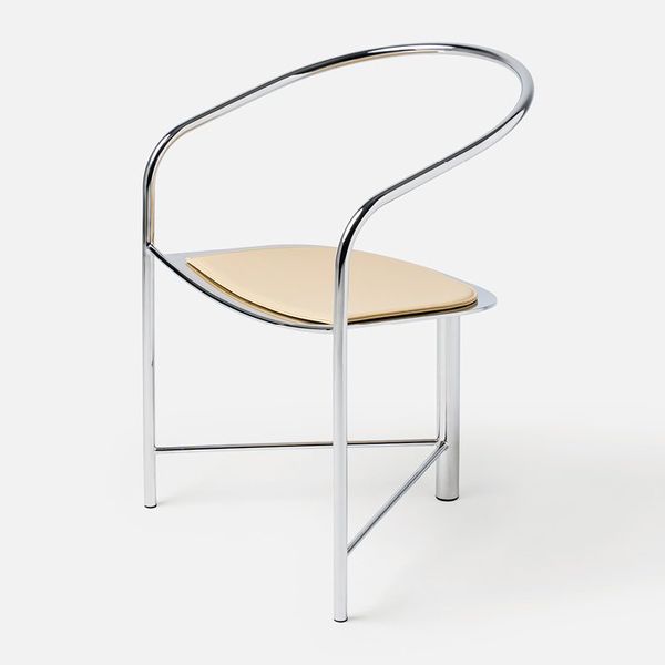 鏡面フレームのTRAIN CHAIR GC1-02