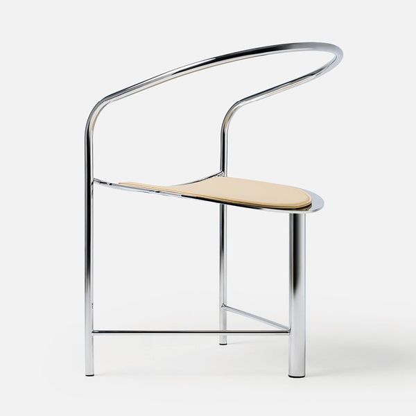 鏡面フレームのTRAIN CHAIR GC1-02 の側面